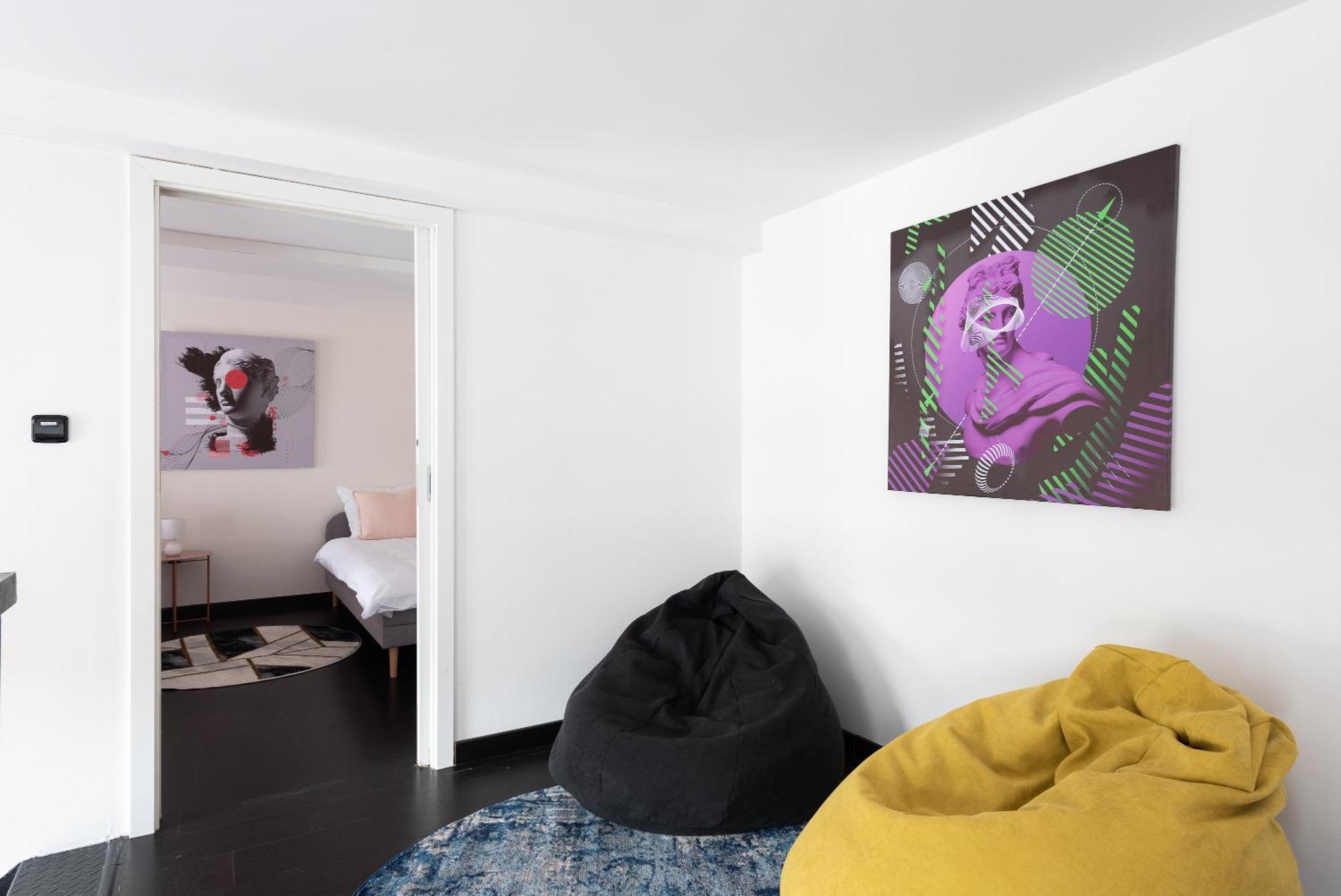 Apartments With Large Balcony, Parking Prague Ngoại thất bức ảnh
