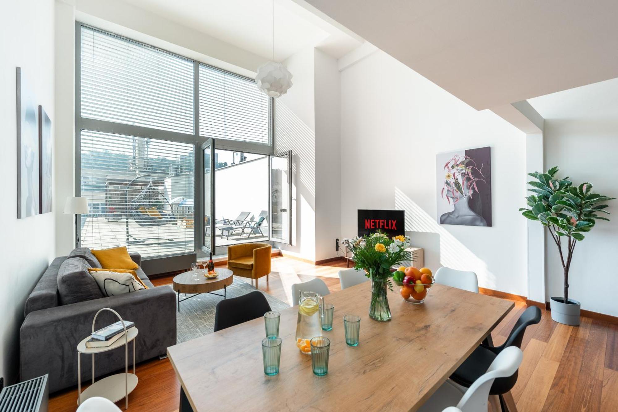 Apartments With Large Balcony, Parking Prague Ngoại thất bức ảnh