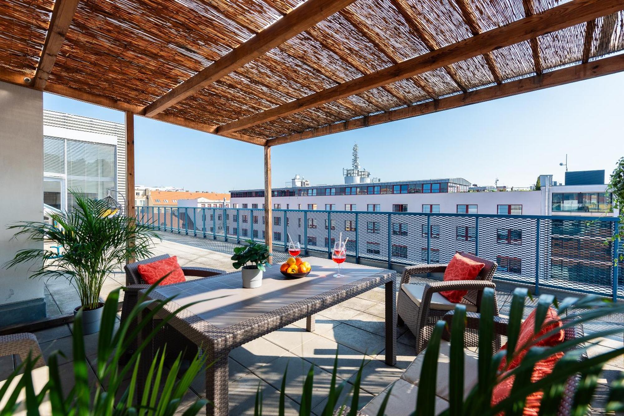 Apartments With Large Balcony, Parking Prague Ngoại thất bức ảnh